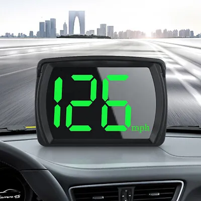 Digital Speedometer GPS Car Bus Head Up Display HUD MPH Speed Meter Universal • $15.59