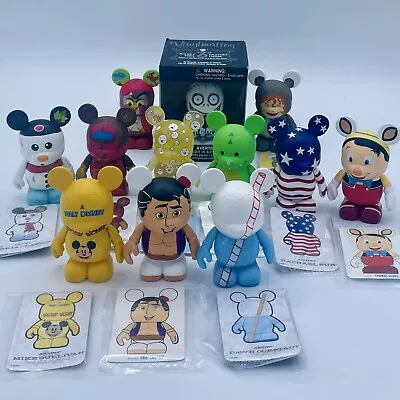 Lot Of 12 Disney Vinylmation 3  Figures Park Urban Animation Have A Laugh Sets • $15.50