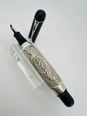 Omas Doctor’s Sterling LE 75th Anniversary Fountain Pen- B- 18k Nib • $2299.99
