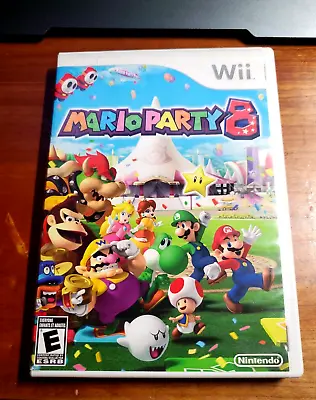 MARIO PARTY 8 (Nintendo Wii) Action Mini Games Wii U Rare! • $27.99