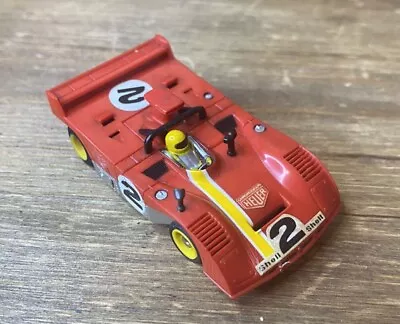 Aurora Afx G-plus 🏁 Red Ferrari Sports Car #2 🚨 Ho Slot Car 🏁 Vintage - See!! • $31.99