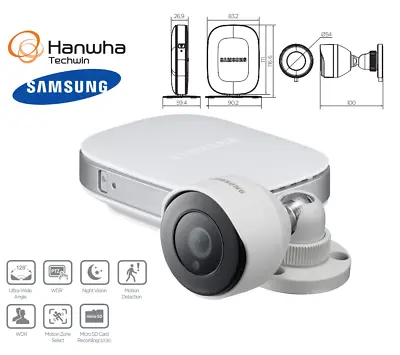 Samsung Smart WIFI Wireless CCTV Camera Outdoor Garden Drive Ring Nest Smart Cam • £199.99