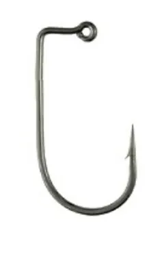 Matzuo 117010 Black/Chrome Aberdeen 90 Degree Jig Fish Hooks Size 2 100 Count • $5.99
