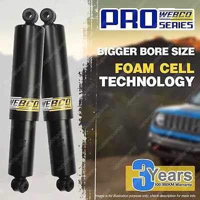 2  Lift Rear Foam Cell Shock Absorber For Mitsubishi Pajero NH NJ NK NL Wagon • $160
