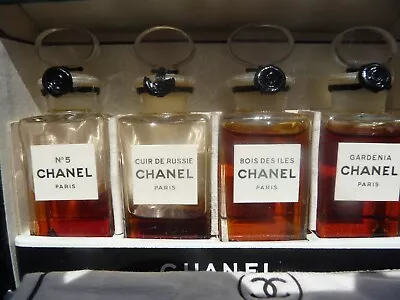 Vintage Chanel Bois De Iles Cuir Russie  Gardenia No.5 • $449.99