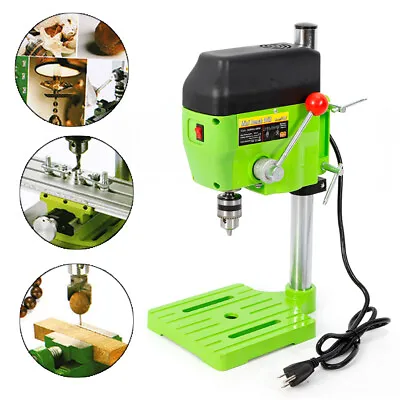 Mini Drill Press Bench Compact Small Electric Drilling Machine Work 110V 480W • $53.90