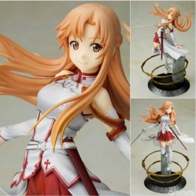 $87.21 • Buy SAO Sword Art Online Yuuki Asuna PVC Figure Toy IN BOX Gift Ornaments 23CM