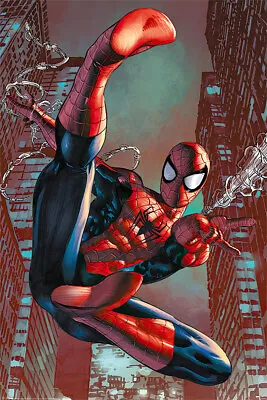 Spider-Man - Marvel Comics Poster / Print (Web Slinging) (Size: 24  X 36 ) • $12.99
