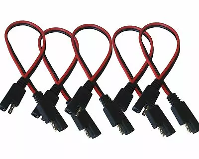 2 Pin Heavy Duty 12  14 Gauge Power Cord Cable Quick Disconnect Inline 5 Pack • $11.30