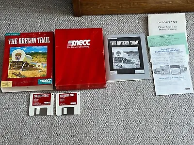 The Oregon Trail Vintage Game For Mac Plus Or Later - 1991 Diskettes Box Manual • $199.99