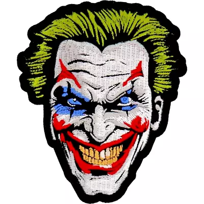 Evil Clown Crazy Clown Joker /Iron On Embroidered Patch  3.1/4  X 4  • $5.69