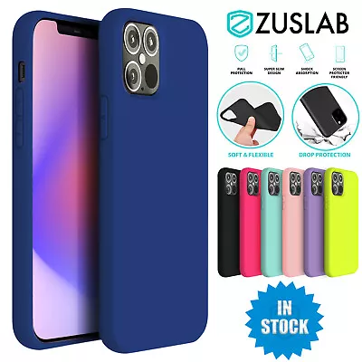 $8.95 • Buy For IPhone 12 11 Pro Max Mini X XS XR 8 7 6s Plus Case Silicone Shockproof Cover