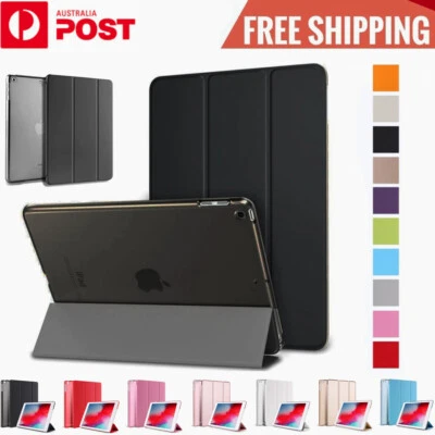 $10.95 • Buy Smart Cover Hard Back Case For Apple IPad 7th 6th Gen 5 4 3 2 Mini Air Pro 2020