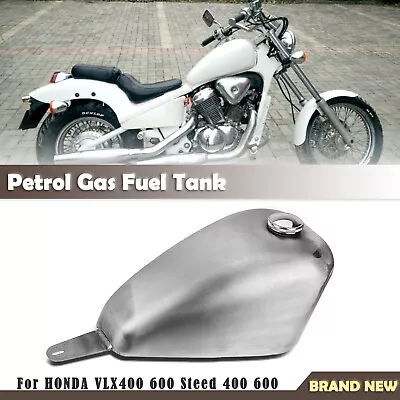 Petrol Gas Fuel Tank For HONDA Sportster Steed400 600 Shadow VLX600 With Tupe US • $185