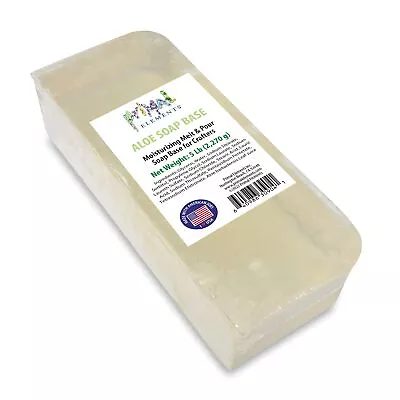 Primal Elements Aloe Soap Base - Moisturizing Melt And Pour Glycerin Soap Base F • $24.77