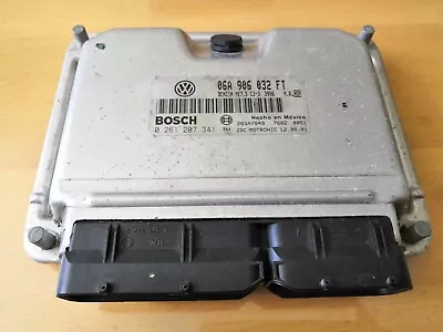 VW BEETLE 1.8T ECU 06A906032FT Engine Bosch Golf Audi A3 S3 1.8 Turbo Mapped • £45