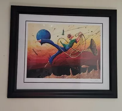 Marcus Glenn Seriolithograph “Floatin With The Mojo” Custom Framed Exclusive  • $499