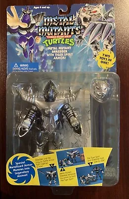 TMNT Teenage Metal Mutants Ninja Turtles Shredder Tiger Spirit Armor 1995 MOSC • $249.98