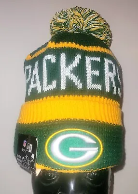 Green Bay Packers Winter Beanie Hat NEW New Era Adult One Size Fits Most NFL • $22.99