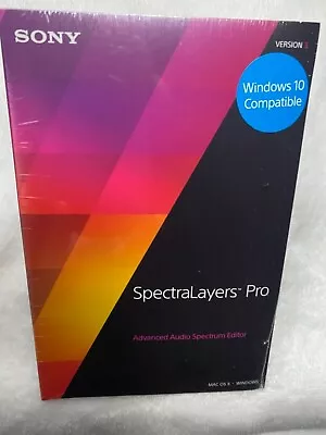 Sony SpectraLayers Pro Version 3 Advanced Audio Spectrum Editor Fast 🚛💨 • $23.99