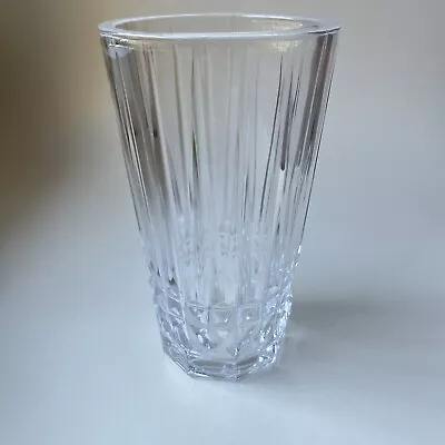 $50 • Buy Vintage Val St. Lambert Belgium Balmoral Clear Cut Crystal Flower Vase