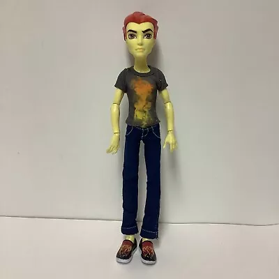 Monster High Heath Burns Doll In Outfit Home Ick Shirt Pants Shoes Mattel READ • $16.09