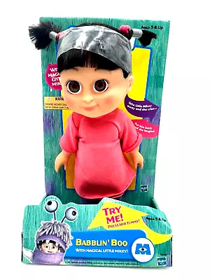 Disney Pixar Monsters Inc Babblin' Boo With Magical Mikey Hasbro 2001 NIB • $47.47