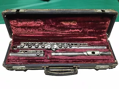Vintage Flute Paul Renne Paris Made In Italy Case Included • $30