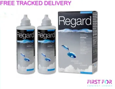£24 • Buy Soft Contact Lens Regard Solution 3M Supply Eye Health Rinse Cleans Disinfects