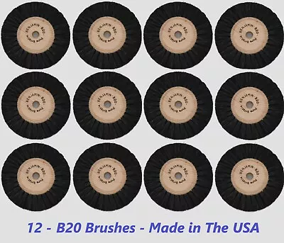 1 Dozen - B20 Dental Lab & Jewelry Polishing Buffing Cleaning Bristle Brushes  • $45.51