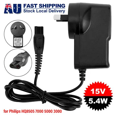 $13.45 • Buy AU Plug Shaver Charger Power Supply Lead Fit For Philips Norelco HQ8500 HQ8505