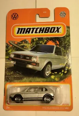 2021 Matchbox 1976 VOLKSWAGEN GOLF MK1 (silver) • $8.22