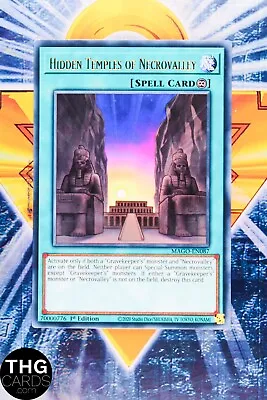 Hidden Temples Of Necrovalley MAGO-EN087 1st Rare Yugioh Card • £1.29