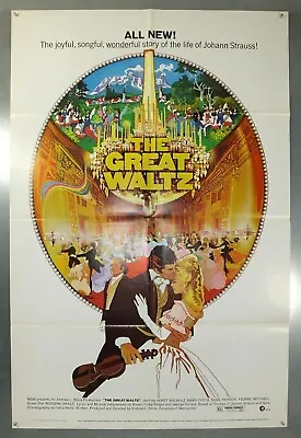 £20 • Buy The Great Waltz - Johann Strauss - Original American One Sheet Movie Poster
