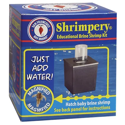 San Francisco Bay Brand Shrimpery Educational Brine Shrimp Kit Hatch Live Shrimp • £21.20