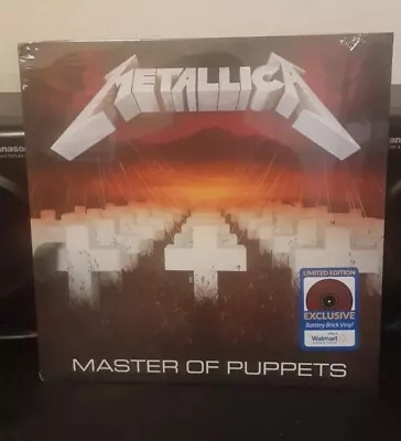 METALLICA MASTER OF PUPPETS LP BATTERY BRICK VINYL WALMART EXCLUSIVE Brand New • $28.99