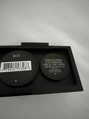 £3.99 • Buy MAC STUDIO FIX POWDER PLUS FOUNDATION SHADE NC20 Luxury Sample 1.5g BN