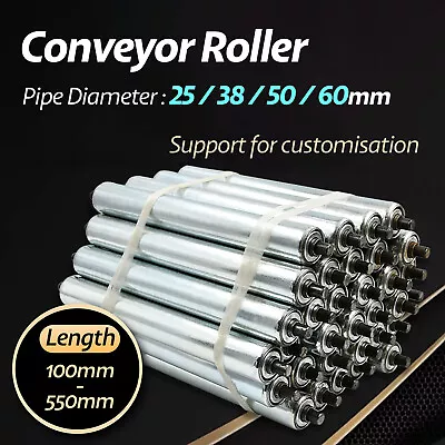 Heavy Duty Conveyor Roller Diameter Carbon Steel (Galvanized) Dia 25/38/50/60mm  • $8.49