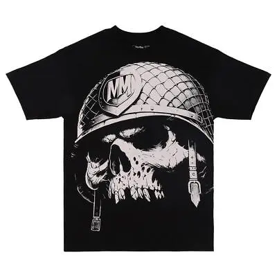 Metal Mulisha Men's War Zone Black Short Sleeve T Shirt Clothing Apparel FMX ... • $31.45