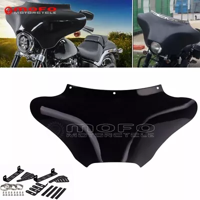 For Harley Suzuki Kawasaki Honda Shadow VTX1300 VTX1800 Cruiser Batwing Fairing • $253.45