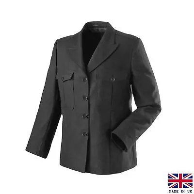 Wool Jacket Genuine British Uniform Dress Coat Original Tunic Black Blazer New • £53.19