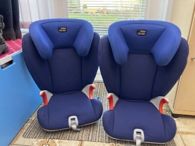 £50 • Buy Britax Romer KIDFIX SL Ocean Blue High Back Booster (Group 2/3)