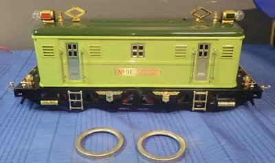 MTH Tinplate 10-1066-1 9E Lionel Standard Gauge Green Electric SHIPPING INCLUDED • $350