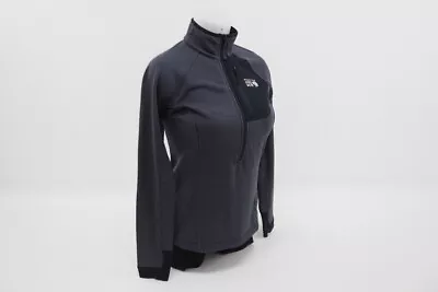 Mountain Hardwear Women's Polartec Power Grid Half Zip Jacket Size: XS (Grey) • $27.99
