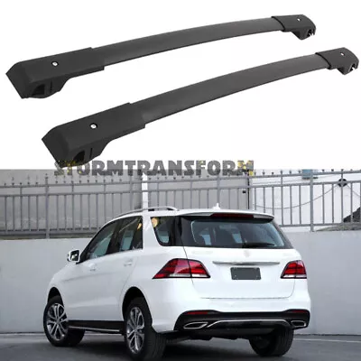 US Stock Pair Cross Bars For Mercedes Benz ML GLE 2013-2019 Roof Rack Rails • $59.39