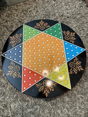 $22 • Buy Vintage Chinese Checkers Metal Board By Ohio Art Incomplete
