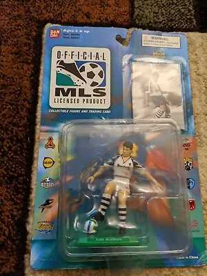 1996 BAN DAI: MetroStars Tab Ramos Official MLS  Figure & Trading Card • $8