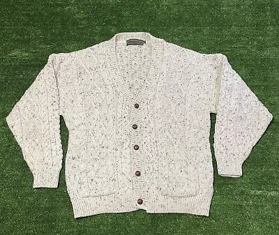 Vintage The Irish Woollen Mill Cardigan Button Down  Sweater Size XL • $29.99