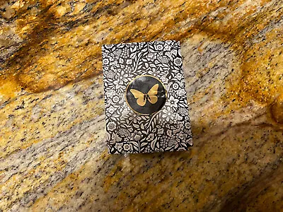 Numbered Butterfly Black Gold Playing Cards Cartamundi Cardistry Magic Deck • $29.95