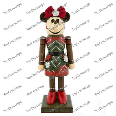 ^ DISNEY Parks NUTCRACKER FIGURE - MINNIE MOUSE - TIKI - LIMITED RELEASE - NEW • $159.95